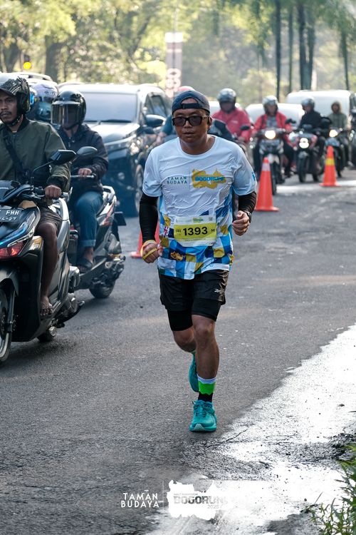 Race photo from Taman Budaya x BOGORUN 2025