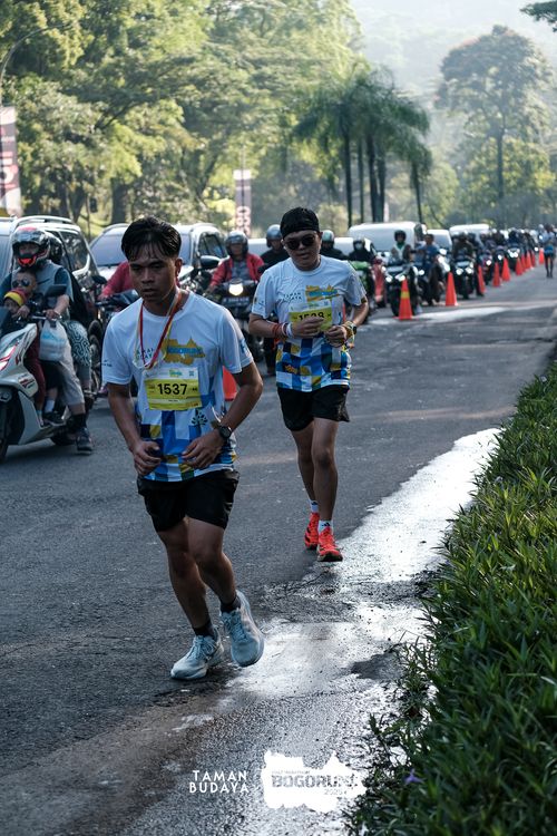Race photo from Taman Budaya x BOGORUN 2025