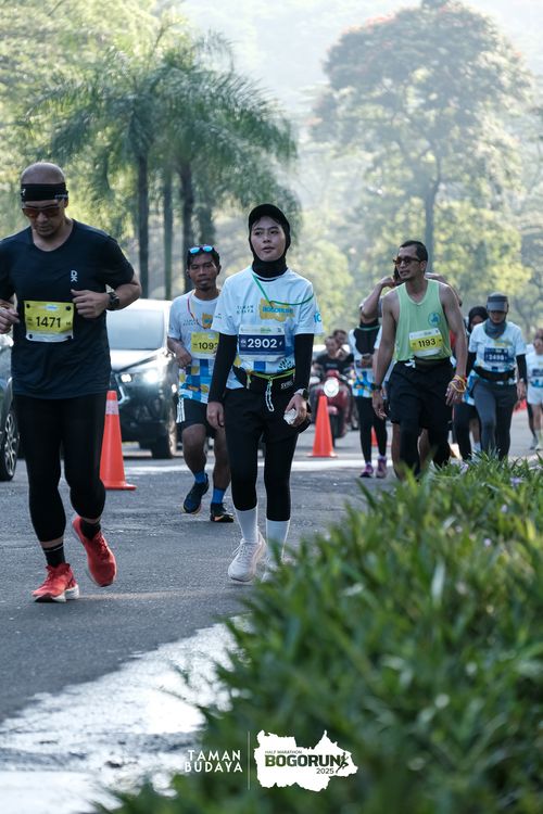 Race photo from Taman Budaya x BOGORUN 2025