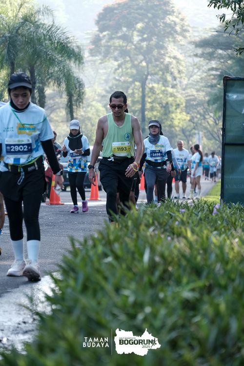 Race photo from Taman Budaya x BOGORUN 2025