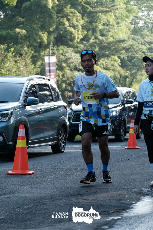Race photo from Taman Budaya x BOGORUN 2025