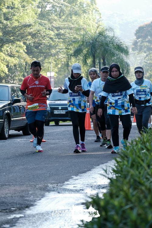 Race photo from Taman Budaya x BOGORUN 2025