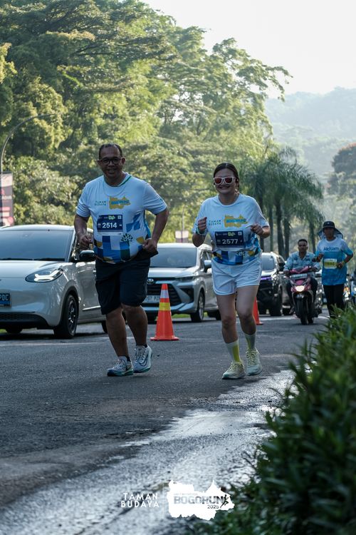 Race photo from Taman Budaya x BOGORUN 2025