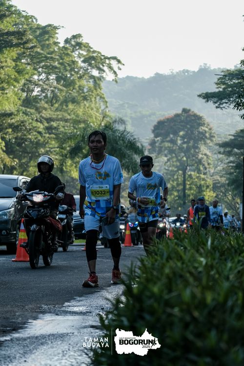Race photo from Taman Budaya x BOGORUN 2025