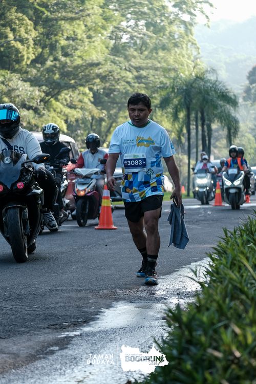 Race photo from Taman Budaya x BOGORUN 2025