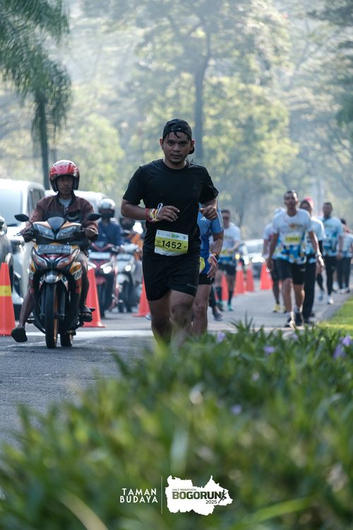 Race photo from Taman Budaya x BOGORUN 2025