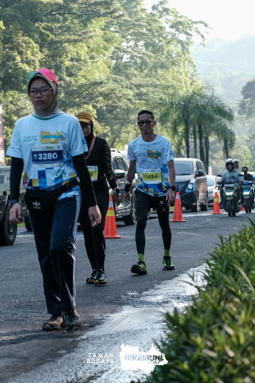 Race photo from Taman Budaya x BOGORUN 2025