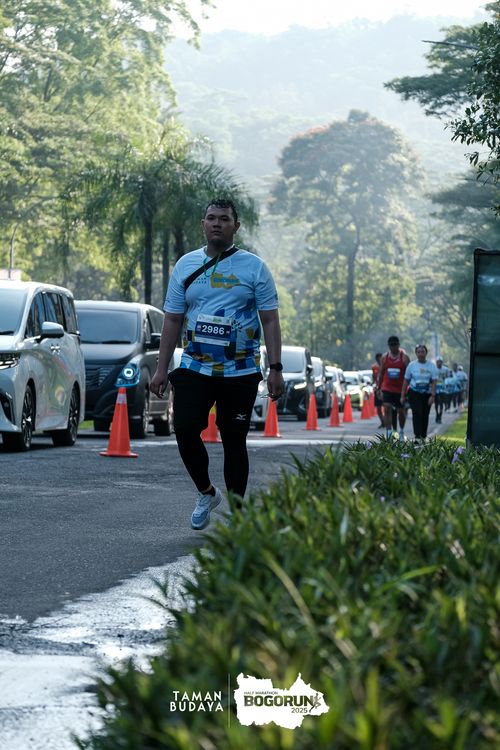 Race photo from Taman Budaya x BOGORUN 2025
