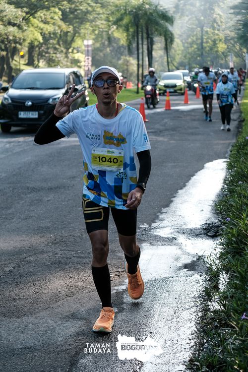 Race photo from Taman Budaya x BOGORUN 2025