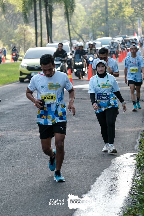 Race photo from Taman Budaya x BOGORUN 2025