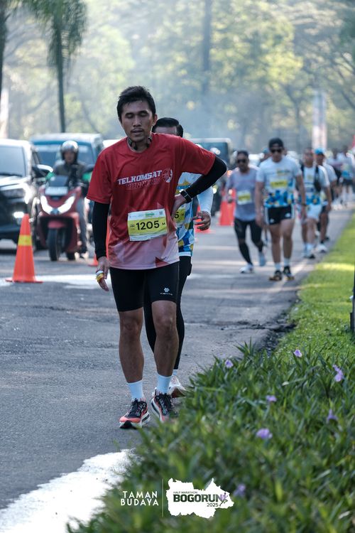 Race photo from Taman Budaya x BOGORUN 2025