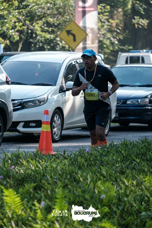 Race photo from Taman Budaya x BOGORUN 2025