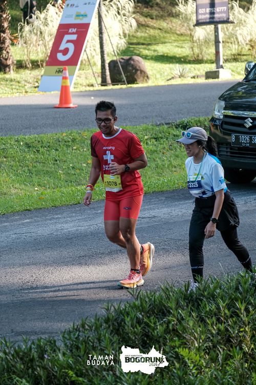 Race photo from Taman Budaya x BOGORUN 2025