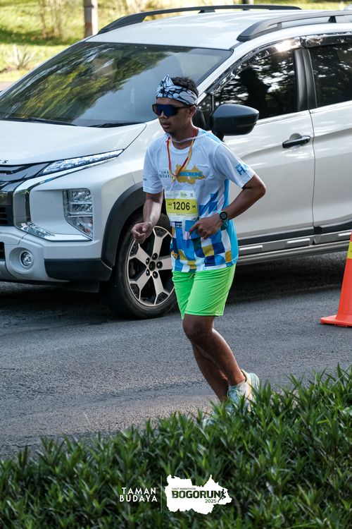 Race photo from Taman Budaya x BOGORUN 2025