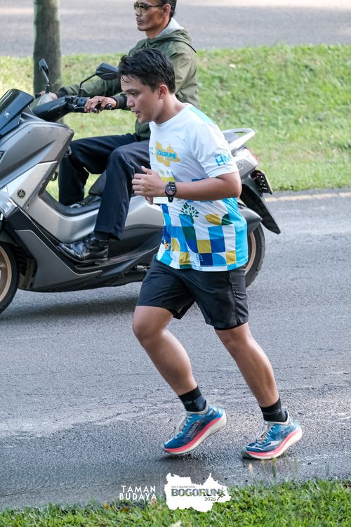 Race photo from Taman Budaya x BOGORUN 2025