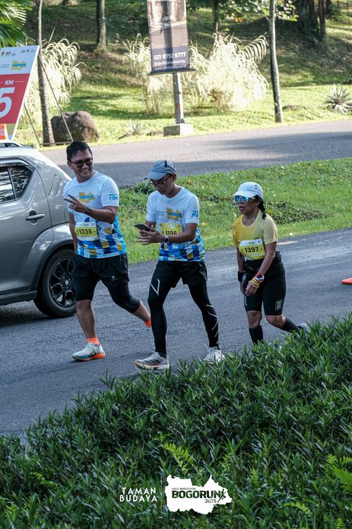 Race photo from Taman Budaya x BOGORUN 2025