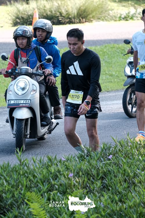 Race photo from Taman Budaya x BOGORUN 2025