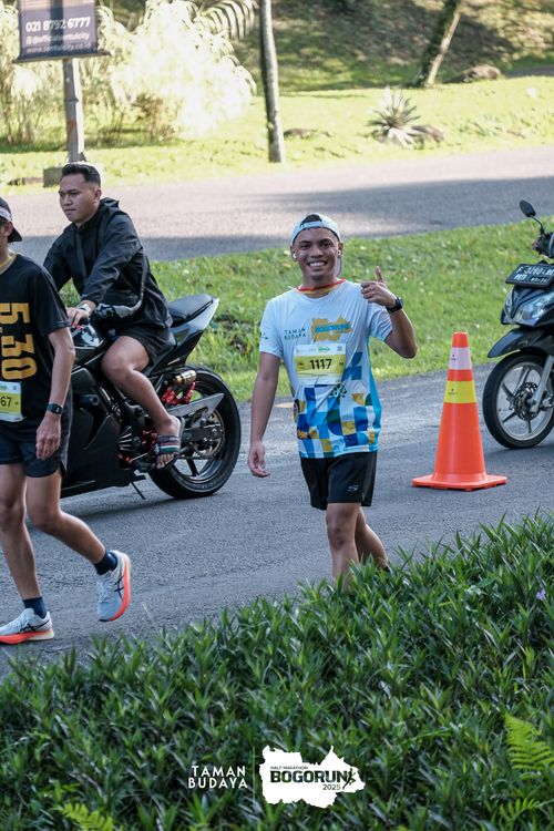 Race photo from Taman Budaya x BOGORUN 2025