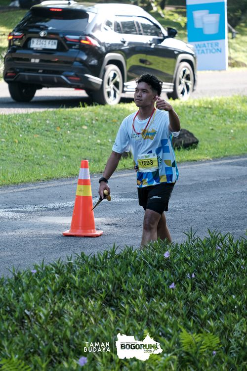 Race photo from Taman Budaya x BOGORUN 2025