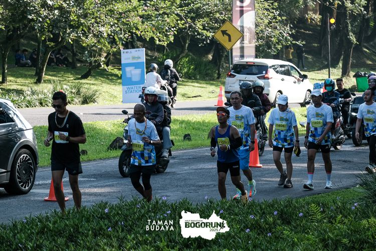 Race photo from Taman Budaya x BOGORUN 2025