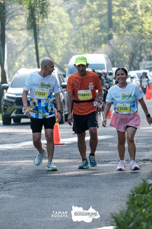 Race photo from Taman Budaya x BOGORUN 2025