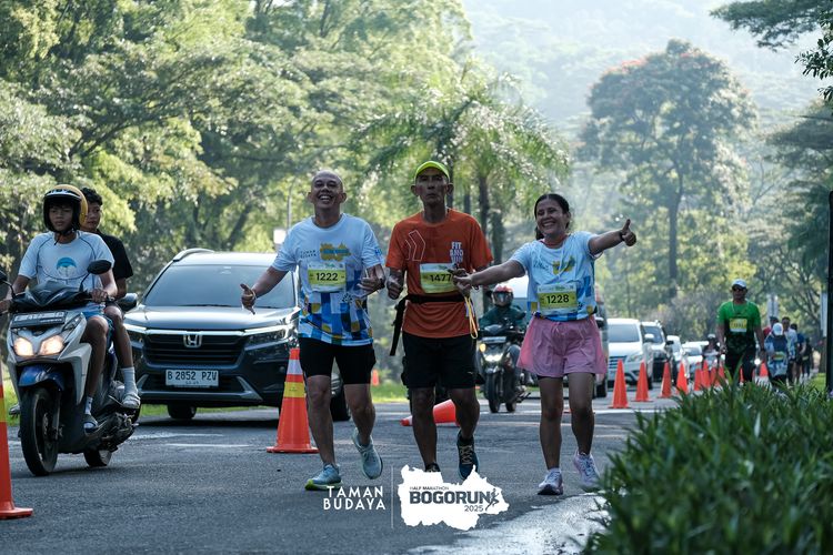 Race photo from Taman Budaya x BOGORUN 2025