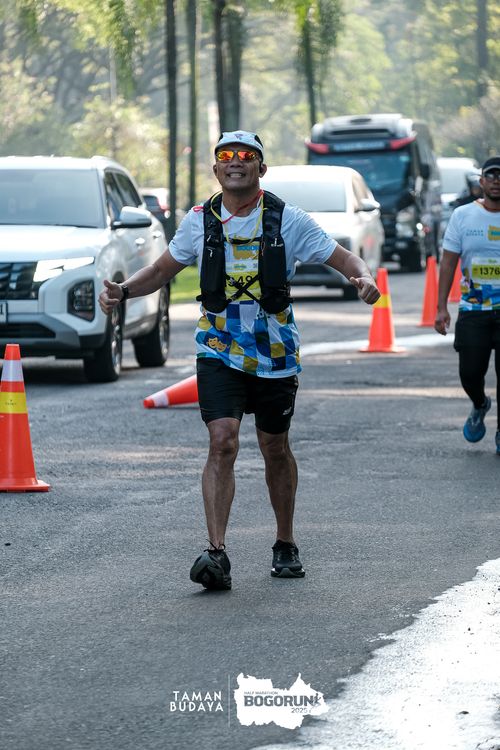 Race photo from Taman Budaya x BOGORUN 2025