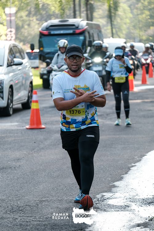 Race photo from Taman Budaya x BOGORUN 2025