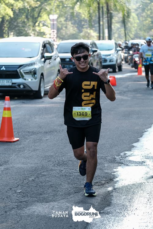 Race photo from Taman Budaya x BOGORUN 2025