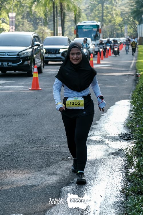 Race photo from Taman Budaya x BOGORUN 2025