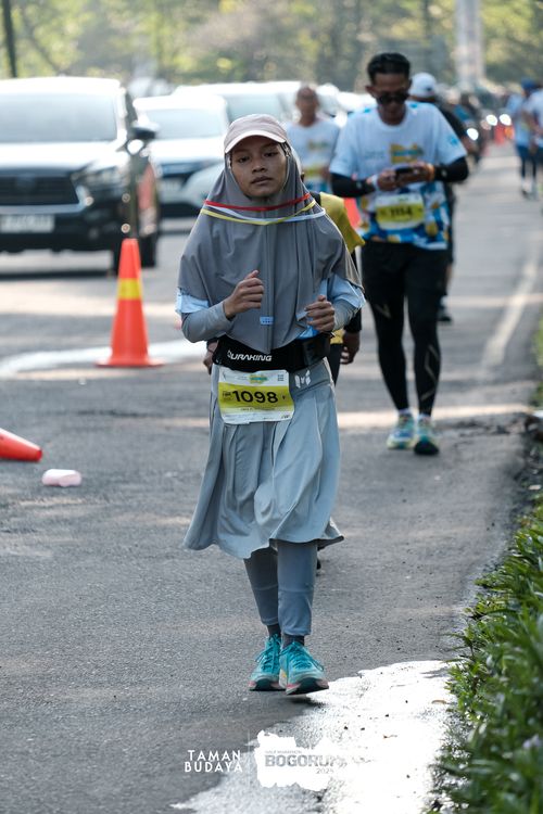 Race photo from Taman Budaya x BOGORUN 2025