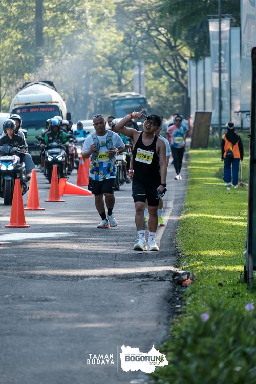 Race photo from Taman Budaya x BOGORUN 2025