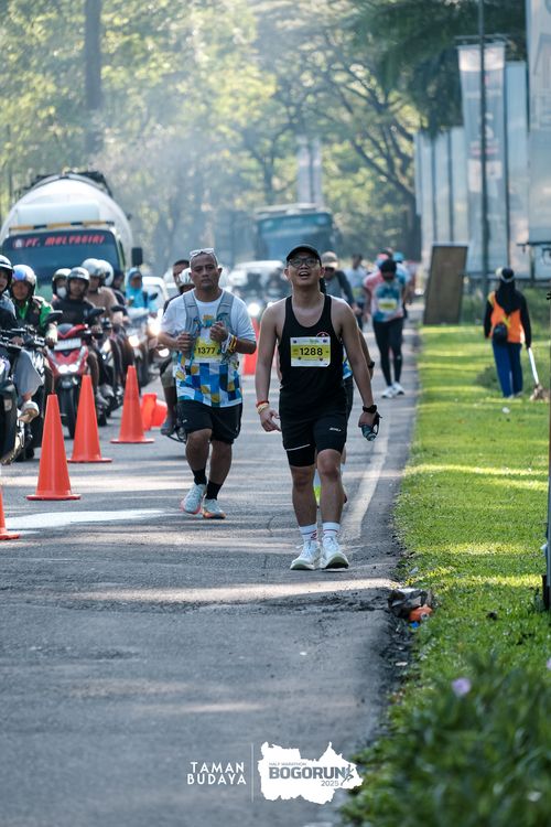 Race photo from Taman Budaya x BOGORUN 2025