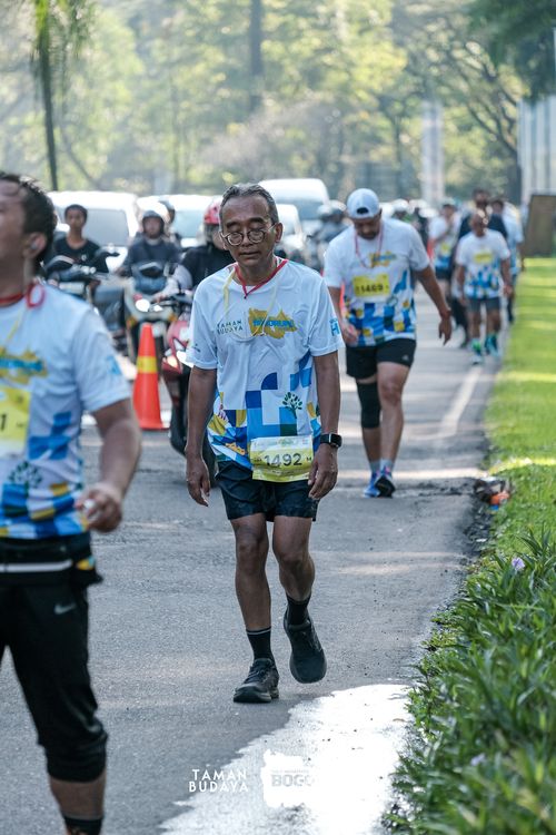 Race photo from Taman Budaya x BOGORUN 2025