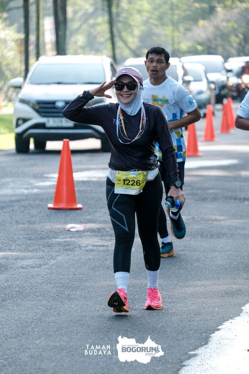 Race photo from Taman Budaya x BOGORUN 2025