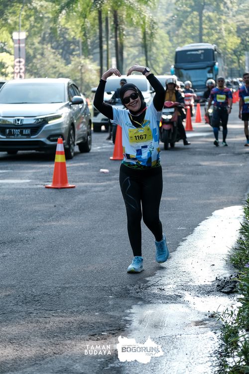 Race photo from Taman Budaya x BOGORUN 2025