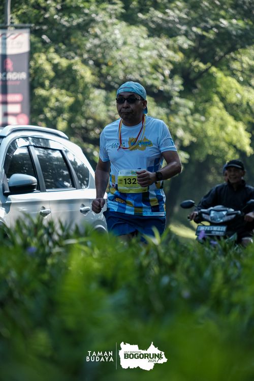 Race photo from Taman Budaya x BOGORUN 2025