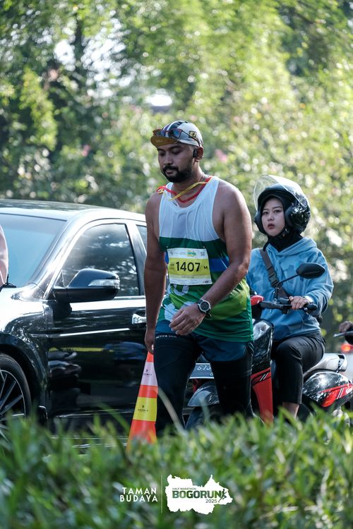 Race photo from Taman Budaya x BOGORUN 2025