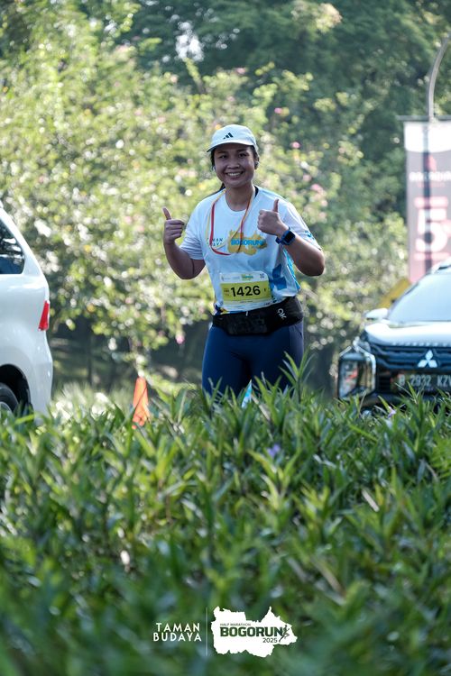 Race photo from Taman Budaya x BOGORUN 2025