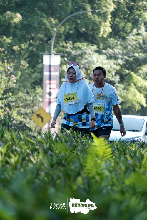 Race photo from Taman Budaya x BOGORUN 2025