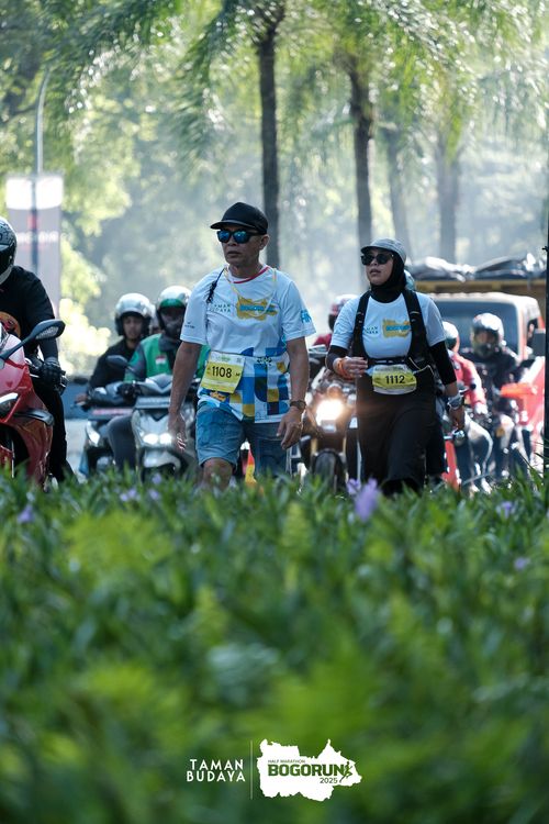 Race photo from Taman Budaya x BOGORUN 2025