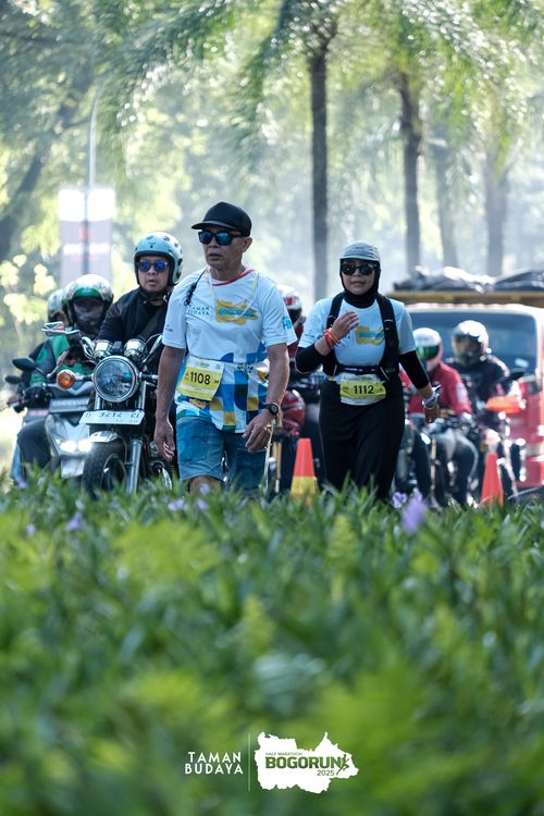 Race photo from Taman Budaya x BOGORUN 2025