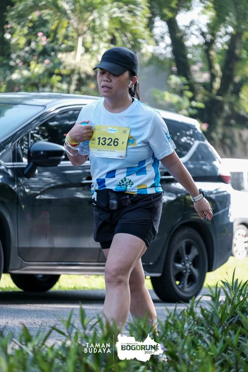 Race photo from Taman Budaya x BOGORUN 2025