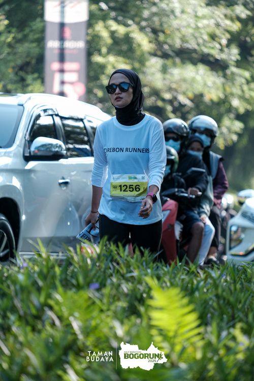 Race photo from Taman Budaya x BOGORUN 2025