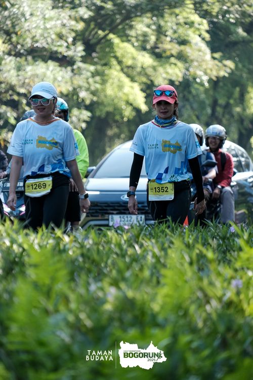 Race photo from Taman Budaya x BOGORUN 2025