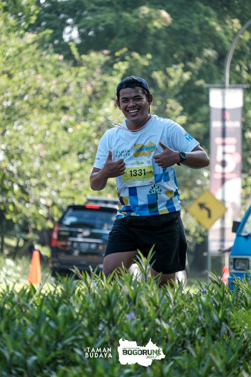 Race photo from Taman Budaya x BOGORUN 2025