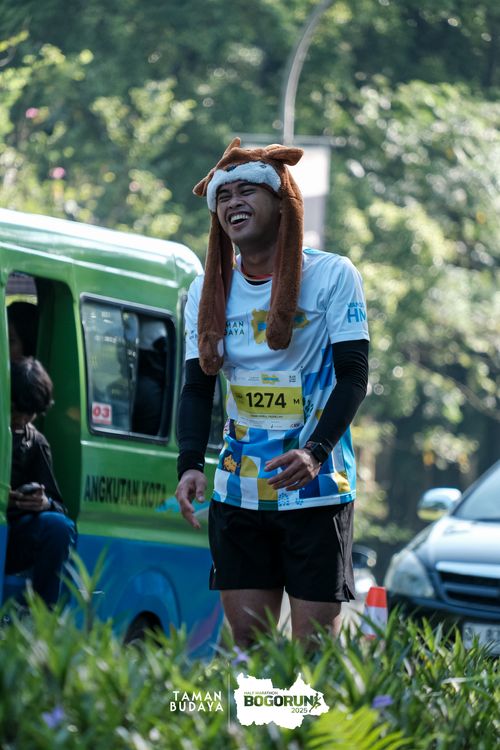 Race photo from Taman Budaya x BOGORUN 2025
