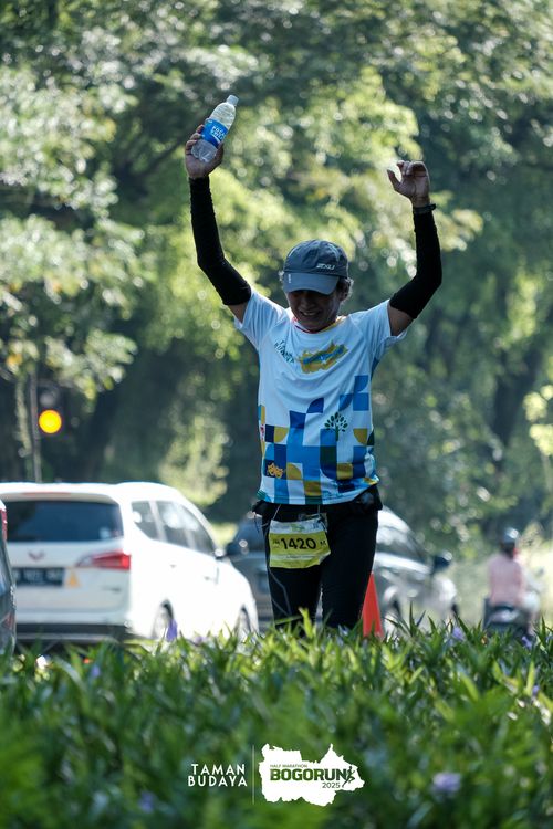 Race photo from Taman Budaya x BOGORUN 2025