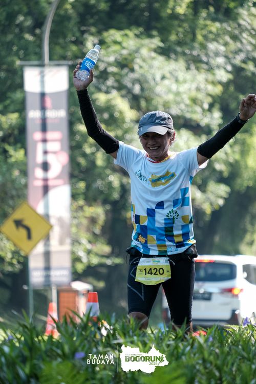 Race photo from Taman Budaya x BOGORUN 2025