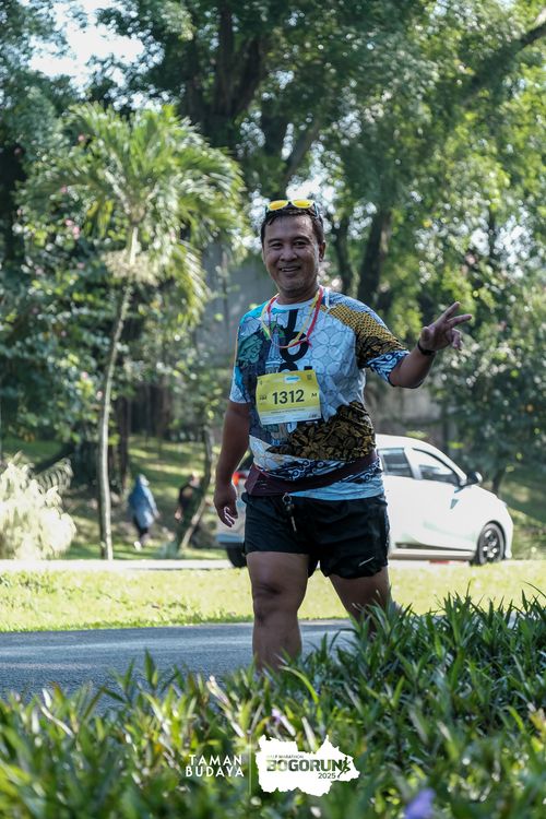 Race photo from Taman Budaya x BOGORUN 2025